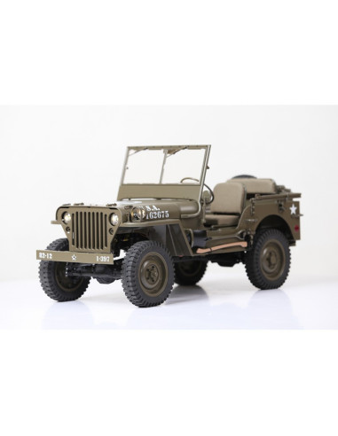Jeep 1941 Artr 1/6eme + radio Rochobby