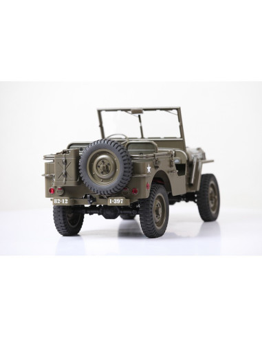 Jeep 1941 Artr 1/6eme + radio Rochobby