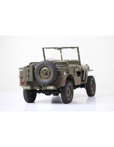 Jeep 1941 Artr 1/6eme + radio Rochobby