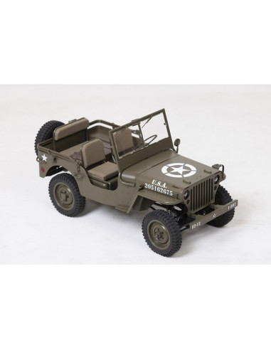 Jeep 1941 Artr 1/6eme + radio Rochobby
