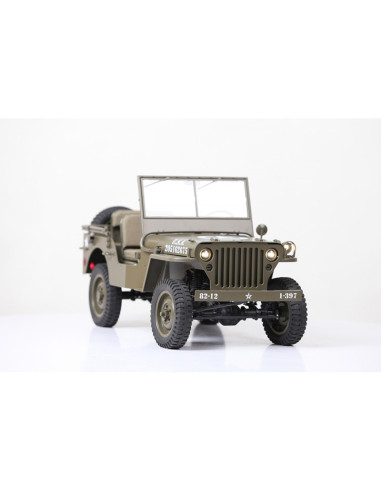 Jeep 1941 Artr 1/6eme + radio Rochobby