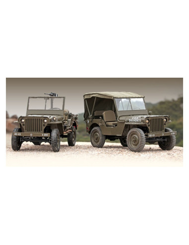 Jeep 1941 Artr 1/6eme + radio Rochobby