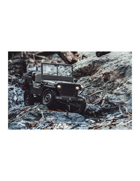 Jeep 1941 Artr 1/6eme + radio Rochobby