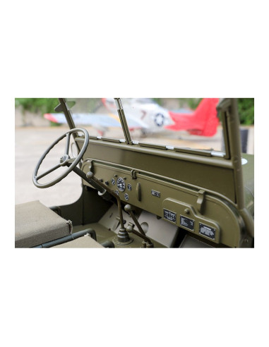 Jeep 1941 Artr 1/6eme + radio Rochobby
