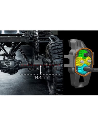 MST Kit crawler MST CFX-W JP1