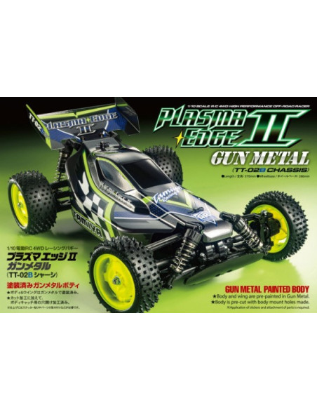 Tamiya Plasma Edge II 4x4 seie limitée Gun metal