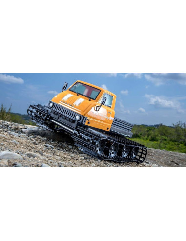 Kyosho Trail King 1/12eme jaune  complet + Radio + batterie + chargeur 34903T1B