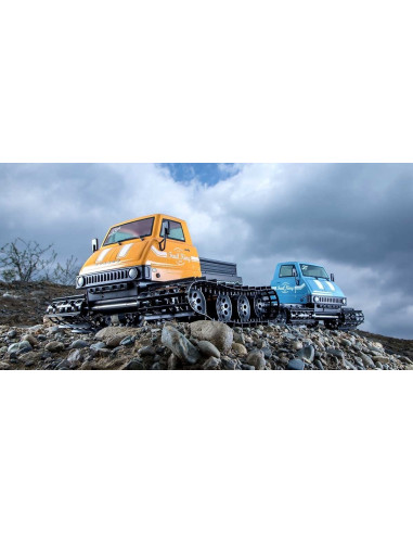 Kyosho Trail King 1/12eme jaune  complet + Radio + batterie + chargeur 34903T1B