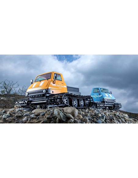 Kyosho Trail King 1/12eme jaune  complet + Radio + batterie + chargeur 34903T1B