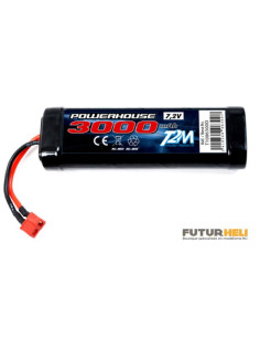 T2M batterie 3000 mAh 7,2v prise dean (T)