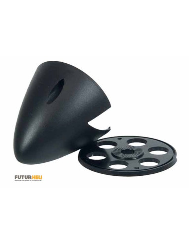 Multiplex Cone noir avec plateau Alu FunRacer Ø 67mm 1-01706