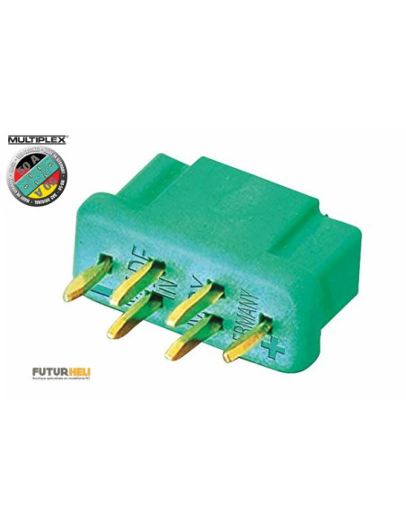 Multiplex  Fiche femelle Haute intensité M6-50  x 3pcs Allemagne