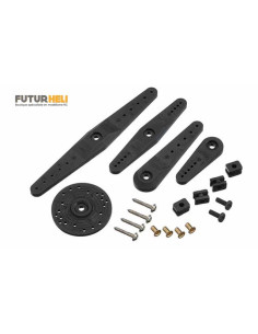 Hitec Set de palonniers seri D 25T Reference 118715