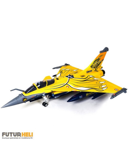 FMS Dassault Rafale turbine 80mm PNP + Gyro reflex