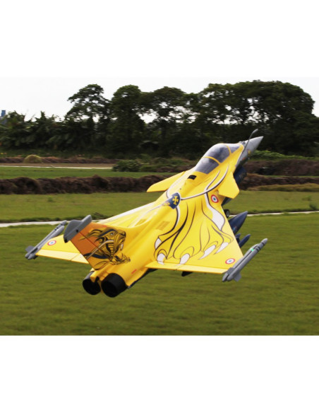 FMS Dassault Rafale turbine 80mm PNP + Gyro reflex