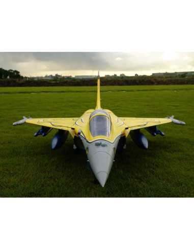 FMS Dassault Rafale turbine 80mm PNP + Gyro reflex