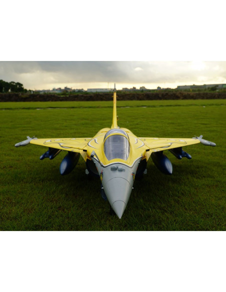 FMS Dassault Rafale turbine 80mm PNP + Gyro reflex