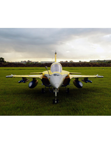 FMS Dassault Rafale turbine 80mm PNP + Gyro reflex