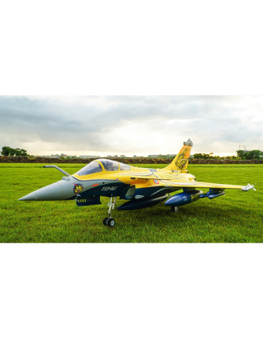 FMS Dassault Rafale turbine 80mm PNP + Gyro reflex