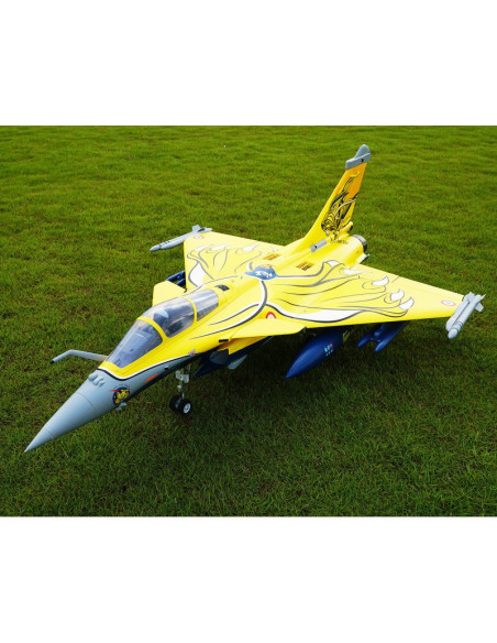 FMS Dassault Rafale turbine 80mm PNP + Gyro reflex