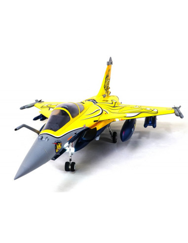 FMS Dassault Rafale turbine 80mm PNP + Gyro reflex