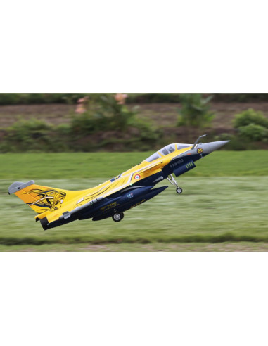 FMS Dassault Rafale turbine 80mm PNP + Gyro reflex