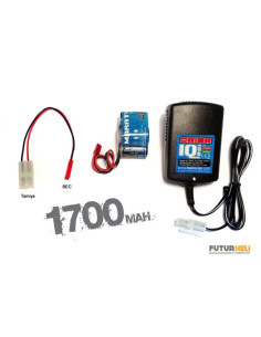 Orion Combo chargeur 4-8 elements + batterie 1700 mAh 6,0v