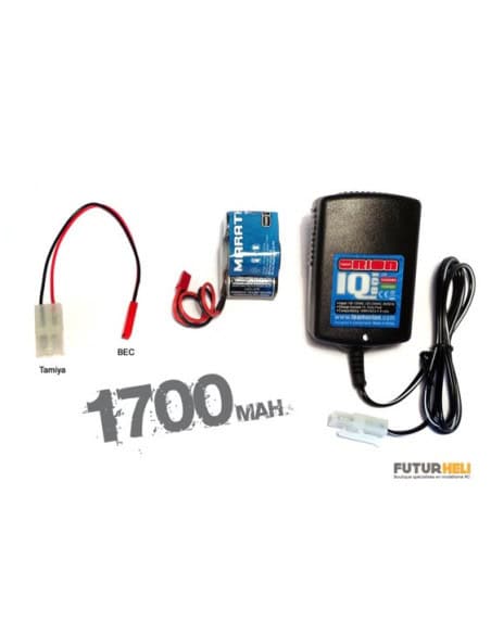 Orion Combo chargeur 4-8 elements + batterie 1700 mAh 6,0v