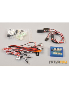 Kit eclairage led (12) pour voiture RC ou autre
