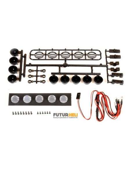 Rampe led noire pour Crawler ou camion RC T2M T422540