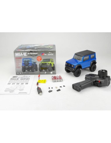 Carisma suzuki jimny JB74 Complète bleu 1/24 eme