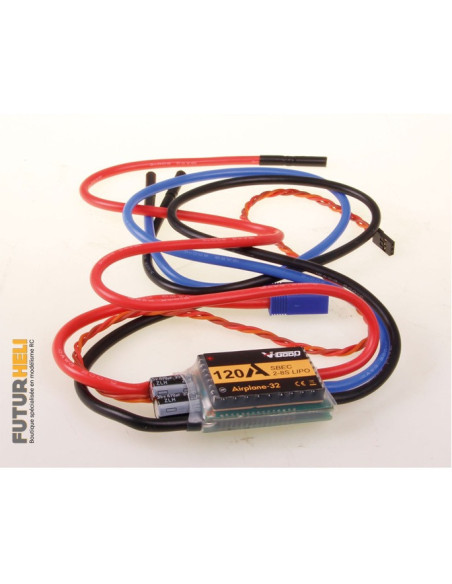 Controleur 120A 8S bec 5,5v 8A Premier Aircraft