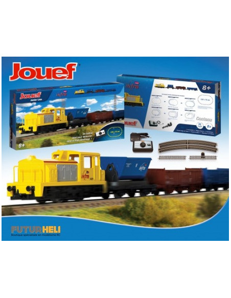 SNCF set loco diesel + 3 wagons Jouef