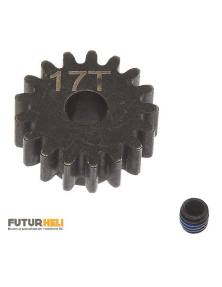 Pignon Acier 17 dents module 4 trou 5mm