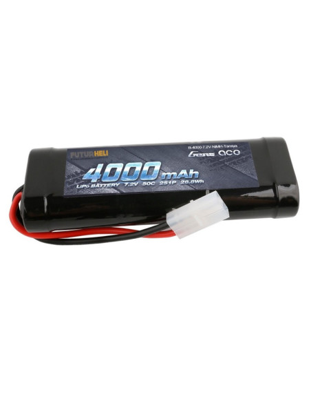 Gens Ace 4000 mAh nimh 7,2v prise Tamiya