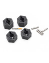 Funtek STX Hexagone de roues + clavettes (x4)