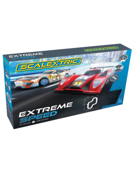 Circuit Scalextric extrême speed complet