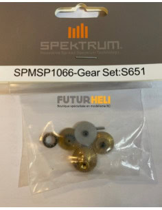 Spektrum set de pignons metal pour S651