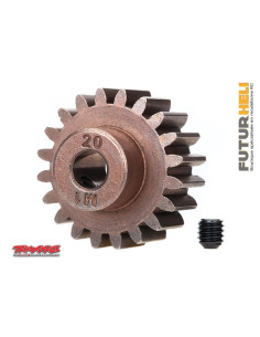 Pignon 20 dents module 1 arbre de 5mm