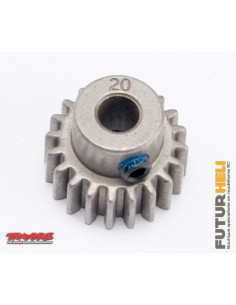 Pignon 20 dents module 0,8 compatible 32 axe de 5mm