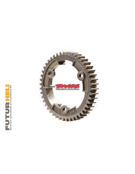 couronne  46 dents large module 1 acier