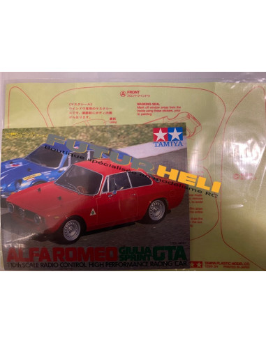 Planche autocolants Alfa Romeo Guilia