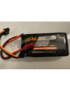 Batterie lipo 800 mAh 3s 11,1v 50C prise JST