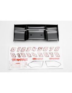 Aileron noir  E-revo VXL + autocollants