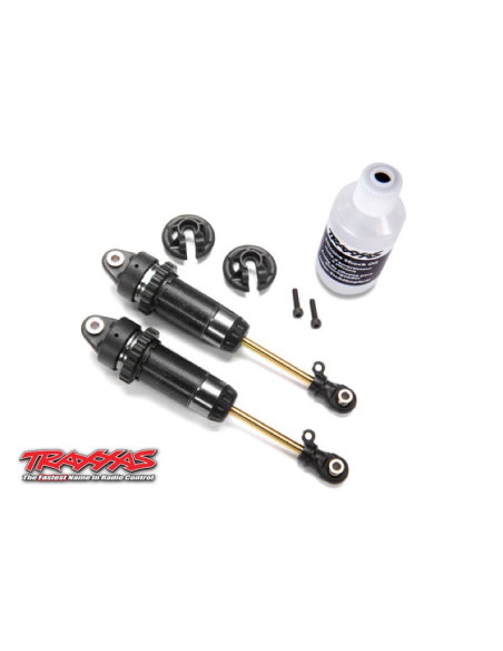 Amortisseurs XX-Long GTR anodisé noir "sans ressorts"