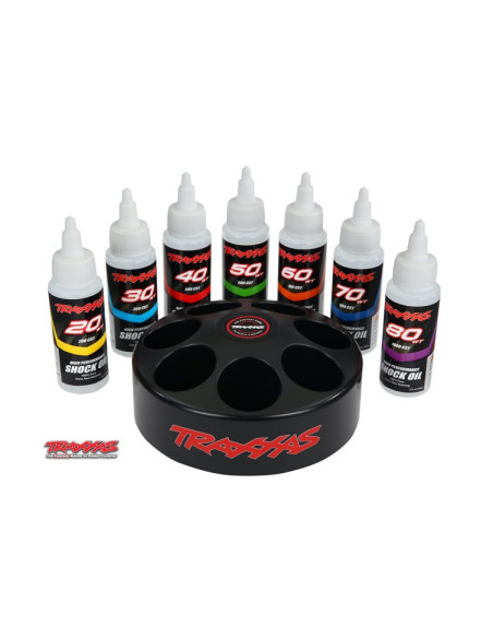 Huile pour amortisseur 20/30/40/50/60/70/80 WT + présentoir