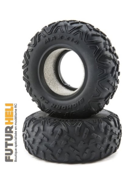 Pneus 1.2 1.55 Maxxis Bighorn 2.0 Avec mousse S30 (X2)