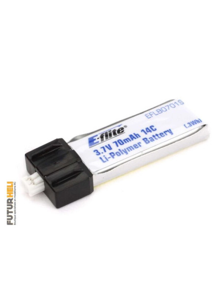 EFLB0701S Lipo 70 mAh 1S 3.7 v E-flite