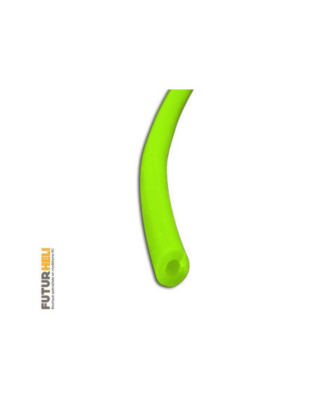 Durite silicone 2x5 1M vert