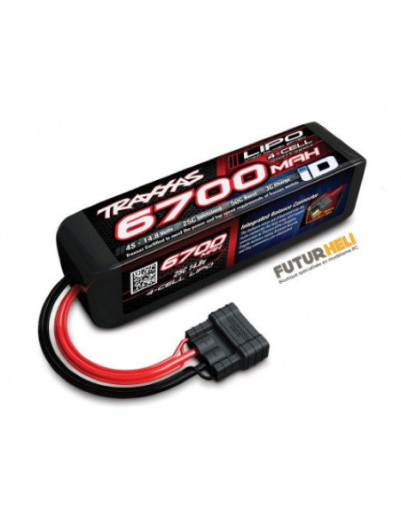 batterie 6700 mH 4S 14,8v prise ID
